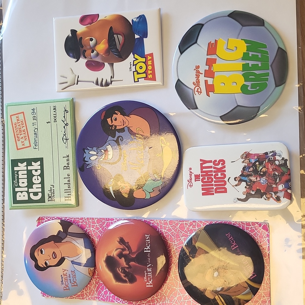 Disney Lot of Promotional Buttons